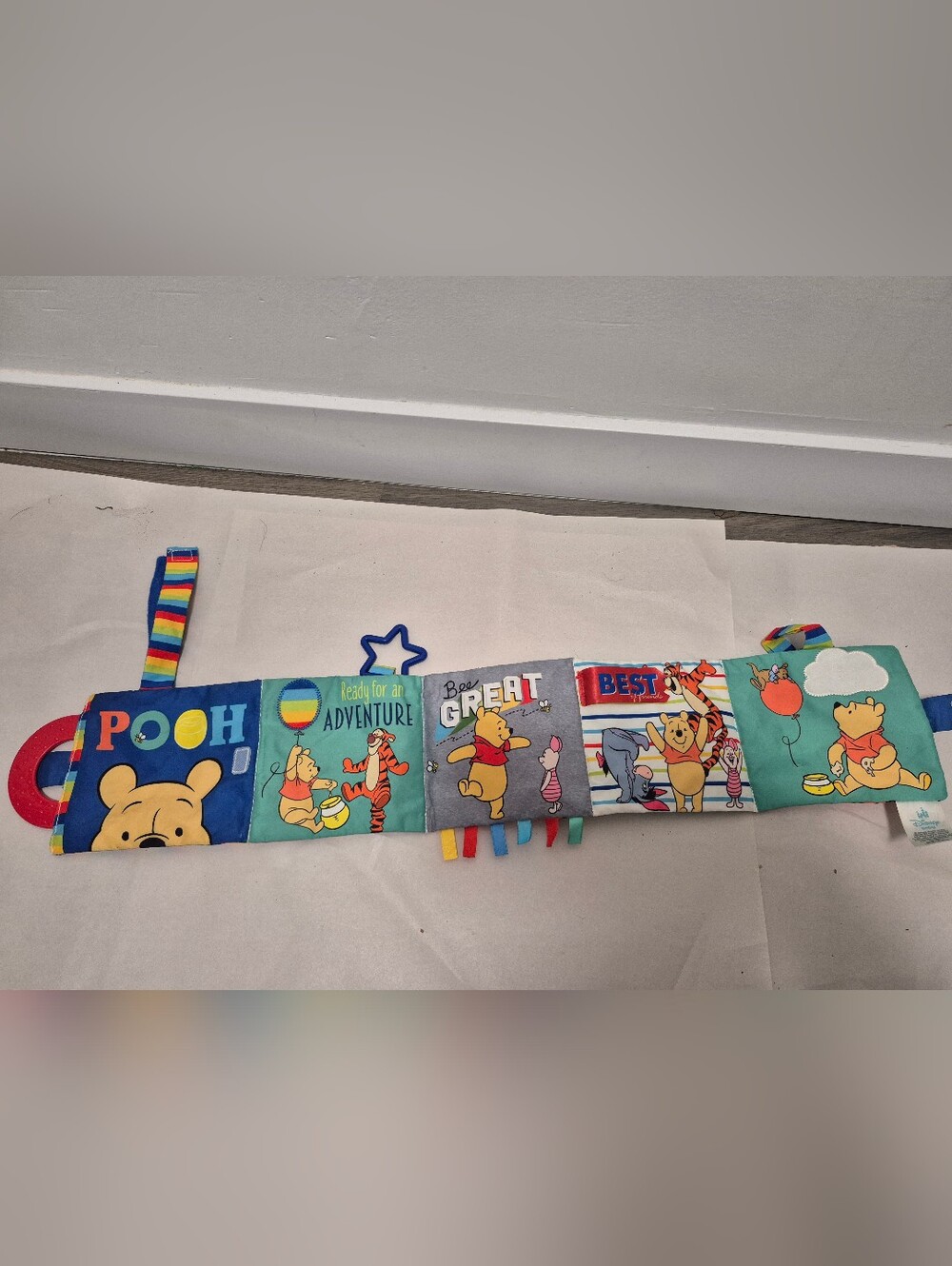 *5 for $25* Winnie The Pooh Sensory Baby Book